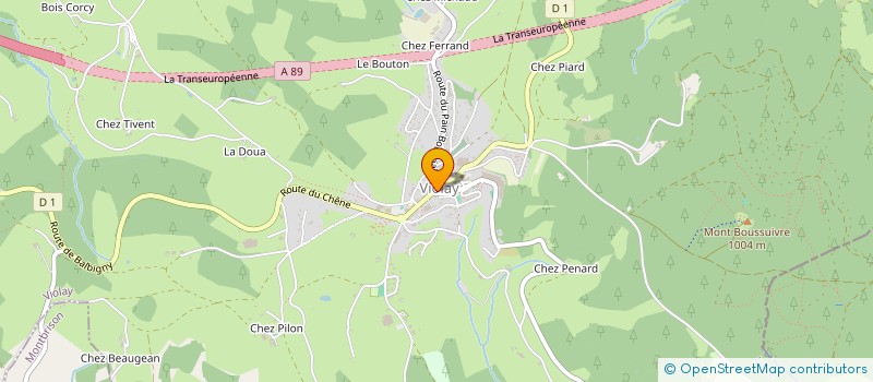 localisation de l'entreprise MADAME ANDRADA COZAC  VIOLAY