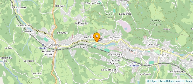 localisation de l'entreprise MADAME ANDRADA PURTAN  AUBIN