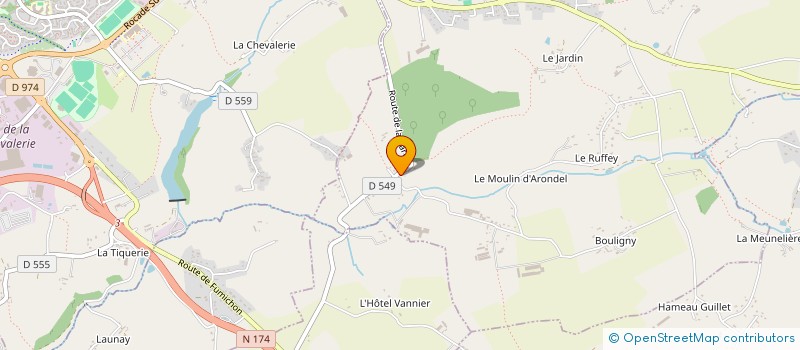 localisation de l'entreprise MADAME ANDRE CAUCHARD à LA BARRE-DE-SEMILLY