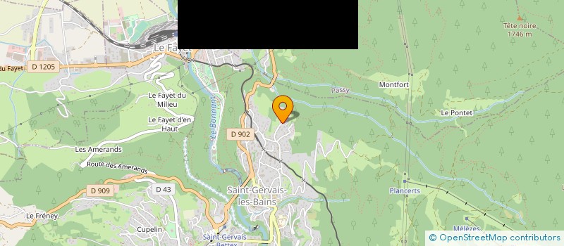 localisation de l'entreprise MADAME ANDRE EYARD à SAINT-GERVAIS-LES-BAINS
