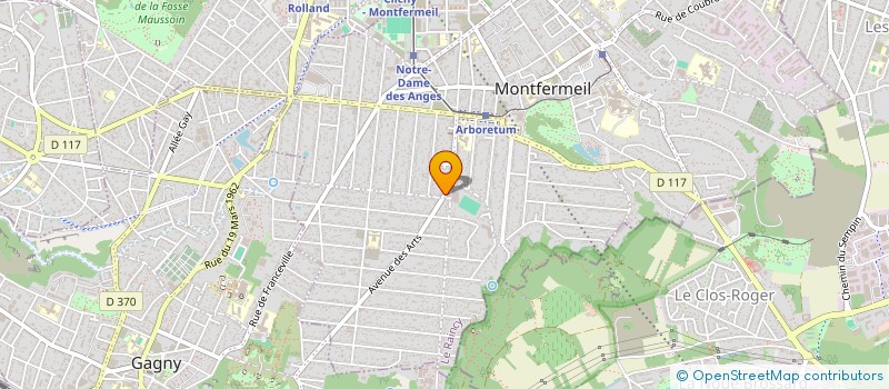 localisation de l'entreprise MADAME ANDRE GAULE à MONTFERMEIL