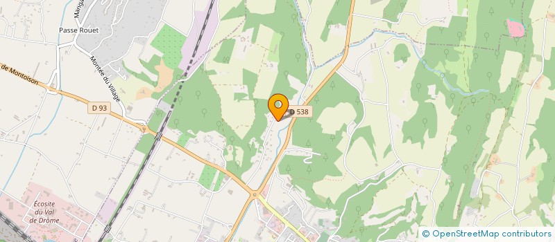 localisation de l'entreprise MADAME ANDRE PIZOT à CREST