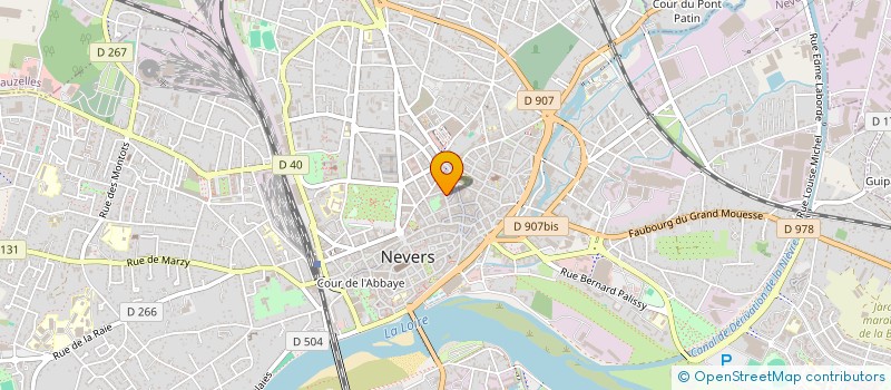 localisation de l'entreprise MADAME ANDRE RAMOND à NEVERS