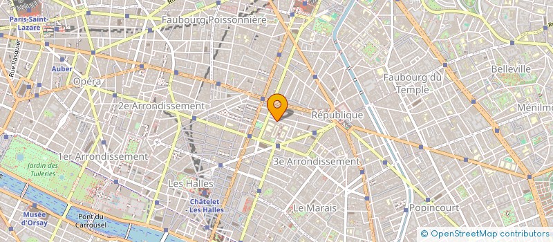 localisation de l'entreprise MADAME ANDRE RAVACHOL  PARIS