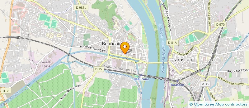 localisation de l'entreprise MADAME ANDRE ROFI  BEAUCAIRE