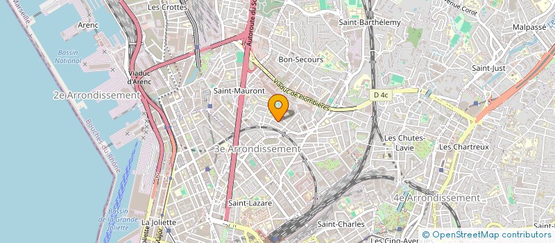 localisation de l'entreprise MADAME ANDREA ALCINA à MARSEILLE