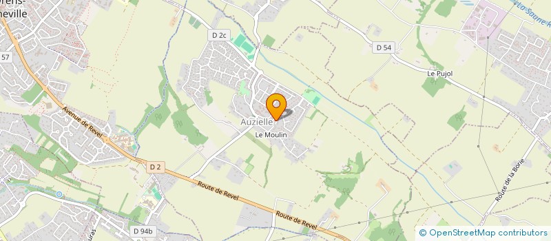 localisation de l'entreprise MADAME ANDREA ANGELINI  AUZIELLE