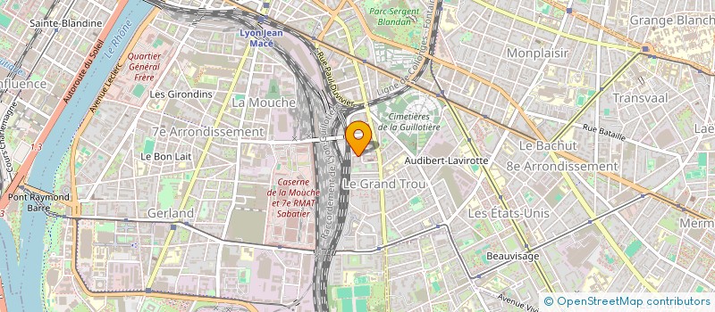 localisation de l'entreprise MADAME ANDREA ARTILES AOUN  LYON