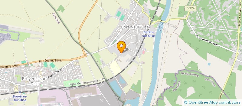 localisation de l'entreprise MADAME ANDREA AVICE  BORAN-SUR-OISE