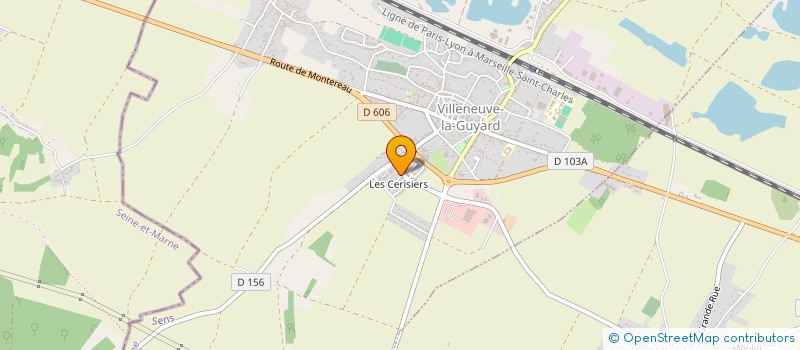 localisation de l'entreprise MADAME ANDREA BEBE à VILLENEUVE-LA-GUYARD