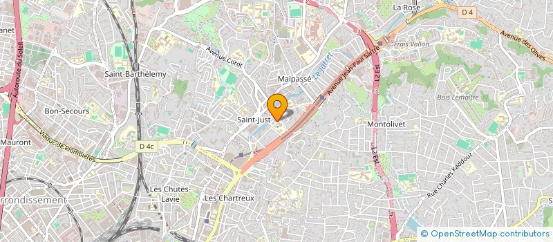localisation de l'entreprise MADAME ANDREA BERTELLO à MARSEILLE