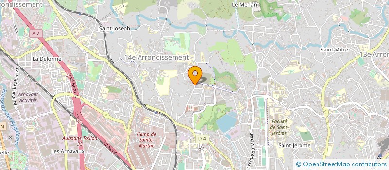 localisation de l'entreprise MADAME ANDREA BIANCIOTTO à MARSEILLE