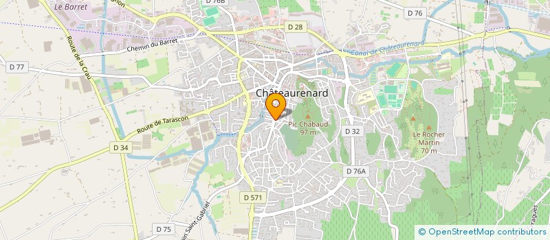 localisation de l'entreprise MADAME ANDREA BIGE à CHATEAURENARD