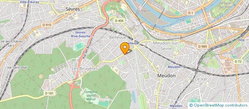 localisation de l'entreprise MADAME ANDREA-BIRGIT NOLLE-REY  MEUDON