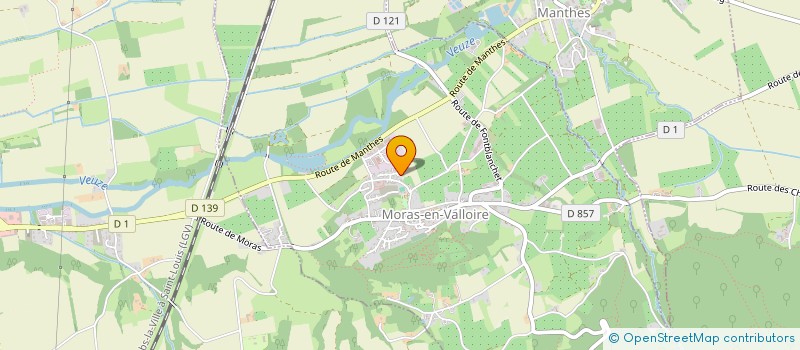 localisation de l'entreprise MADAME ANDREA BONIN  MORAS-EN-VALLOIRE