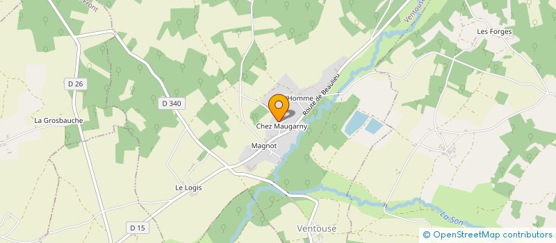 localisation de l'entreprise MADAME ANDREA BORDE à VENTOUSE