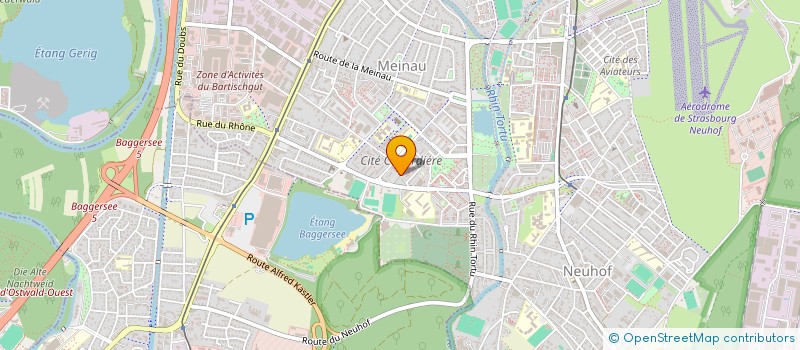 localisation de l'entreprise MADAME ANDREA BORONYAI à STRASBOURG