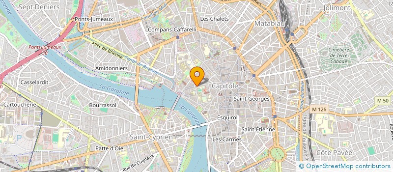 localisation de l'entreprise MADAME ANDREA BOUIN à TOULOUSE