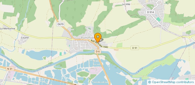 localisation de l'entreprise MADAME ANDREA BOVRISSE  POMMIERS