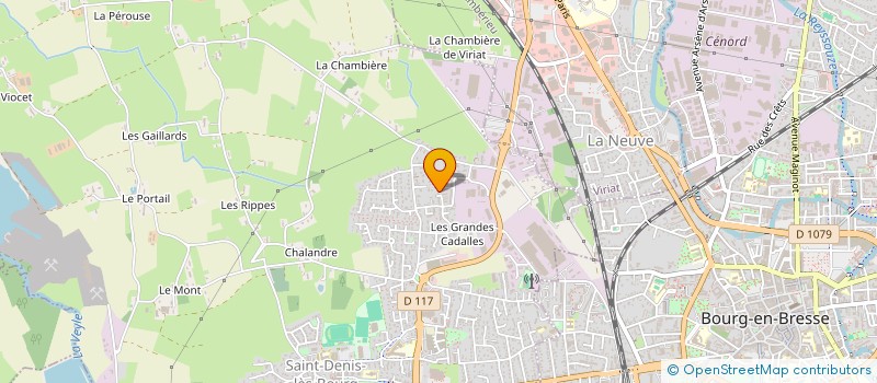 localisation de l'entreprise MADAME ANDREA BRANDAO à SAINT-DENIS-LES-BOURG