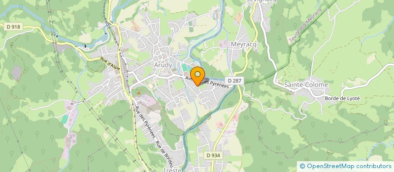 localisation de l'entreprise MADAME ANDREA CANO  ARUDY