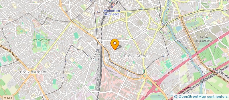 localisation de l'entreprise MADAME ANDREA CAROLINA OLIVARES YURIN à MONTPELLIER
