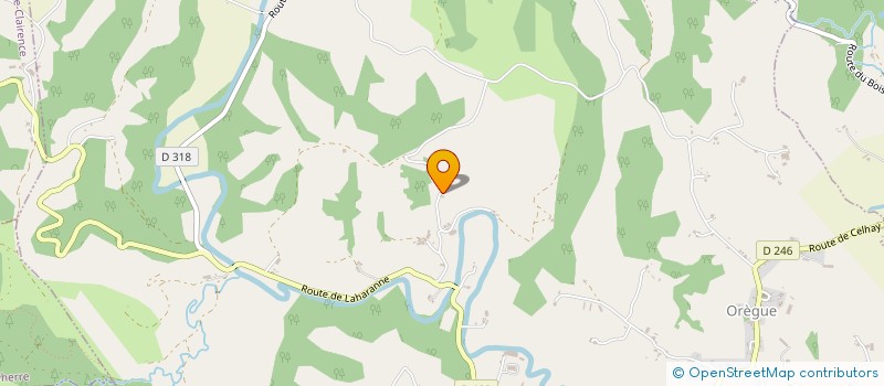 localisation de l'entreprise MADAME ANDREA CASTAGNET  OREGUE