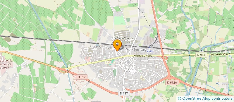 localisation de l'entreprise MADAME ANDREA CAUCHOIS à VIAS