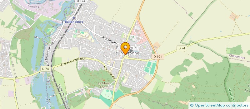 localisation de l'entreprise MADAME ANDREA CHARPENTIER à BALLANCOURT-SUR-ESSONNE