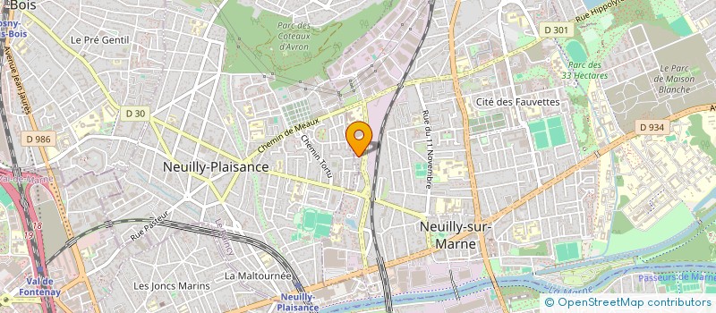 localisation de l'entreprise MADAME ANDREA CHAUVEAU  NEUILLY SUR MARNE