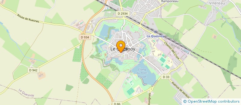 localisation de l'entreprise MADAME ANDREA COCHEZ  LE QUESNOY