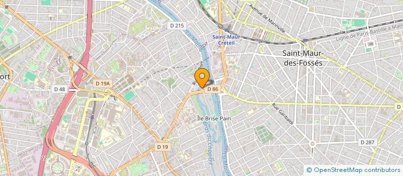 localisation de l'entreprise MADAME ANDREA COLMENAREZ SULBARAN  CRETEIL