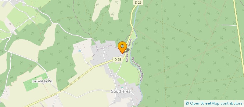 localisation de l'entreprise MADAME ANDREA CORRE  MESNIL-EN-OUCHE