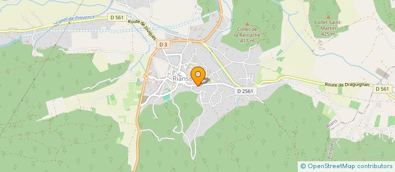 localisation de l'entreprise MADAME ANDREA COUSIN  RIANS