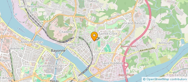 localisation de l'entreprise MADAME ANDREA DAVOUST à BAYONNE