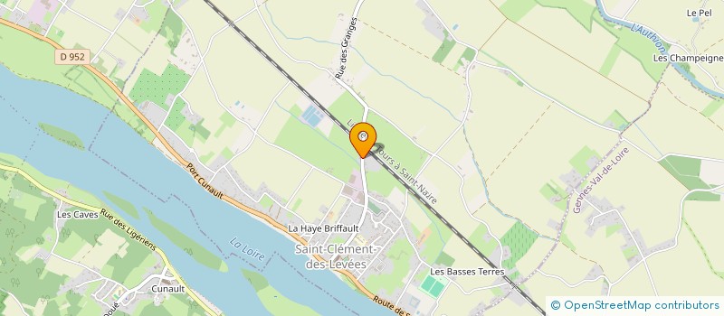 localisation de l'entreprise MADAME ANDREA DEFOURNEAU  SAINT-CLEMENT-DES-LEVEES