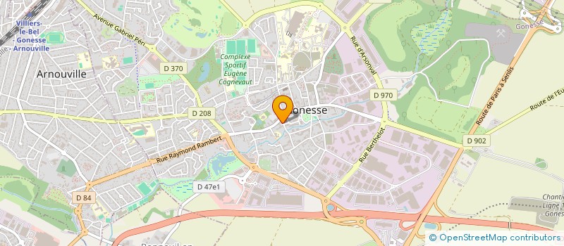 localisation de l'entreprise MADAME ANDREA DJOULABO à GONESSE