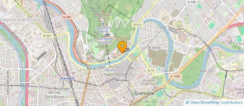 localisation de l'entreprise MADAME ANDREA DOLE  GRENOBLE