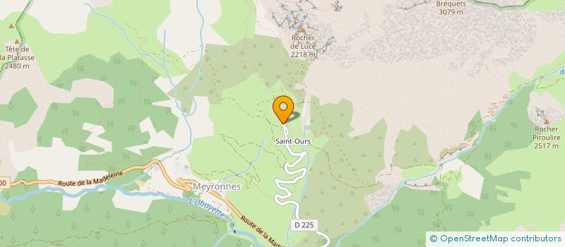 localisation de l'entreprise MADAME ANDREA DONNADIEU  VAL D'ORONAYE