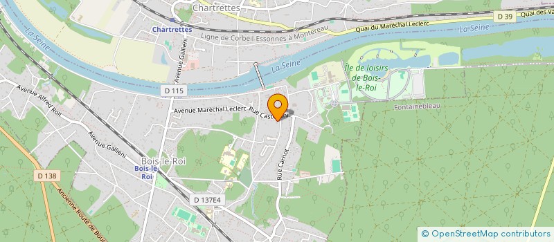 localisation de l'entreprise MADAME ANDREA DOS SANTOS BRANDAO  BOIS-LE-ROI