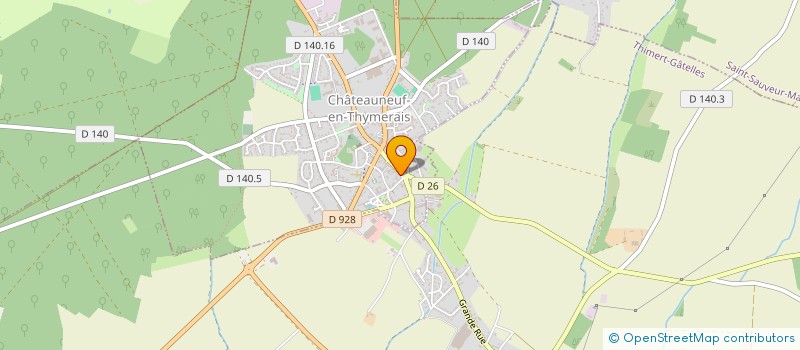 localisation de l'entreprise MADAME ANDREA DUFOUR à CHATEAUNEUF-EN-THYMERAIS