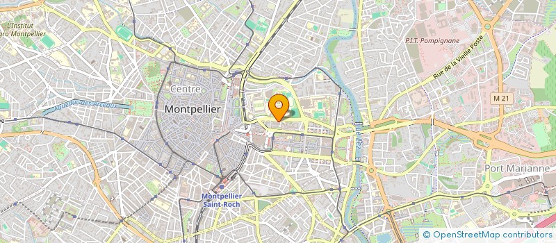 localisation de l'entreprise MADAME ANDREA FABULET à MONTPELLIER