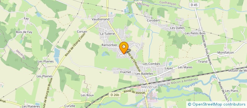 localisation de l'entreprise MADAME ANDREA FERREIRA  PERREX