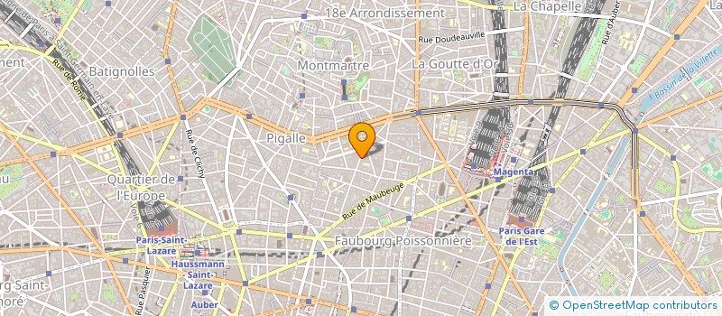 localisation de l'entreprise MADAME ANDREA FEUGUEUR  PARIS