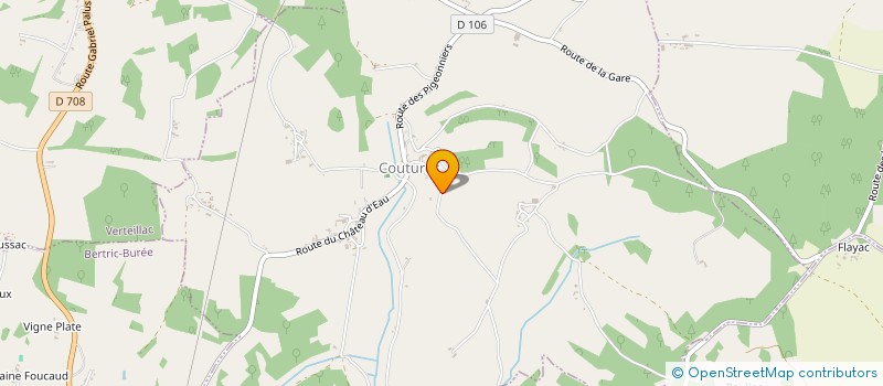 localisation de l'entreprise MADAME ANDREA FEYTE  LA TOUR-BLANCHE-CERCLES