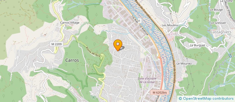 localisation de l'entreprise MADAME ANDREA FILHOL à CARROS