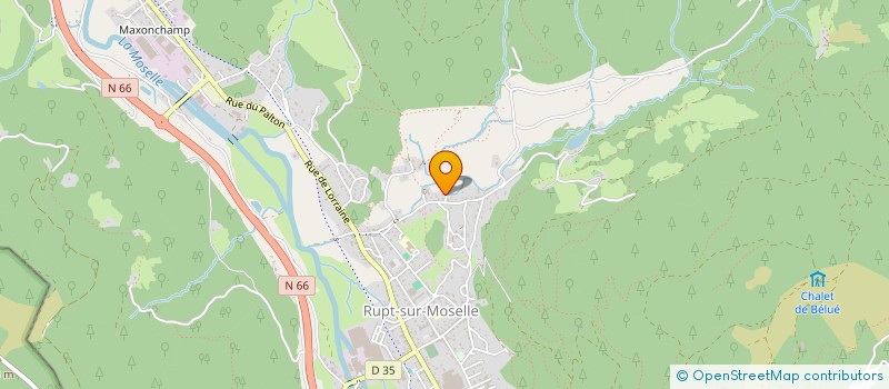 localisation de l'entreprise MADAME ANDREA FORMET  POUXEUX