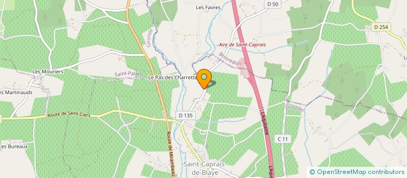 localisation de l'entreprise MADAME ANDREA FRACCHIOLLA  VAL-DE-LIVENNE