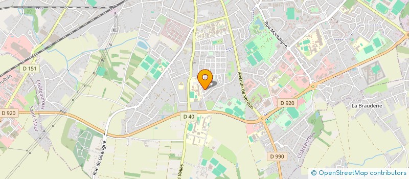 localisation de l'entreprise MADAME ANDREA FRANCHAUD à CHATEAUROUX
