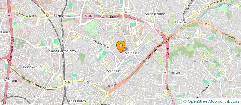 localisation de l'entreprise MADAME ANDREA FROVILLE-FENZI à MARSEILLE